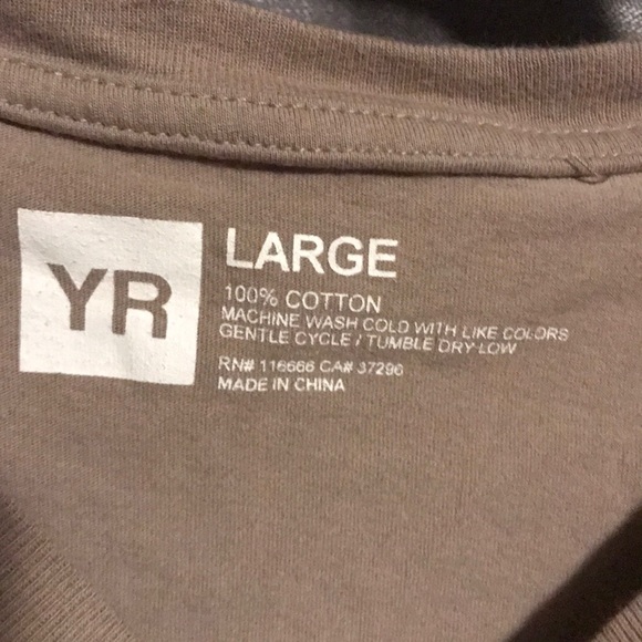 Tan Young & Reckless Tee - Picture 2 of 3